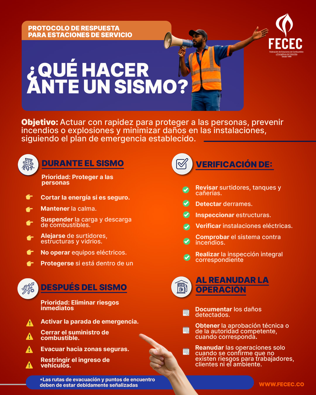 ¿Qué hacer ante un sismo? Te contamos